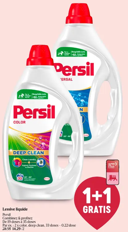 Offre: Lessive liquide