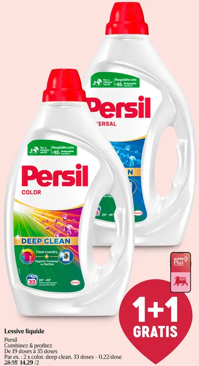 Offre: Lessive liquide