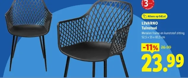 Aanbieding: Tuinstoel