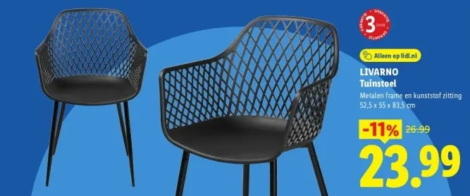 Aanbieding: Tuinstoel