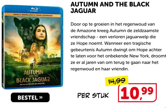 Promotie: Autumn and the black jaguar