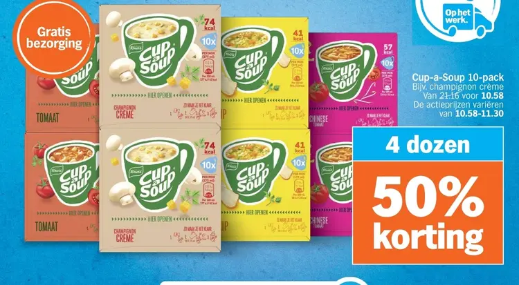 Aanbieding: Cup-a-Soup 10-pack
