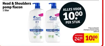 Aanbieding: Head & Shoulders pomp flacon