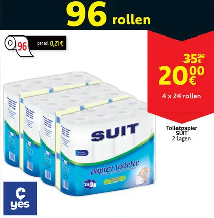 Aanbieding: Toiletpapier