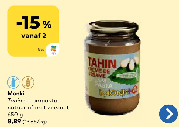 Promotie: Tahin sesampasta