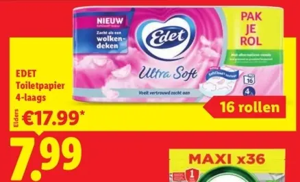 Aanbieding: Toiletpapier