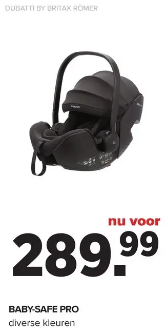 Promotie: Dubatti by Britax Römer Baby-Safe Pro