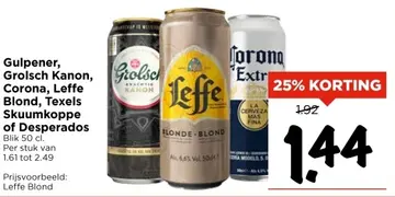 Aanbieding: Diverse bieren