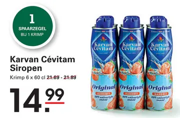 Aanbieding: Karvan Cévitam Siropen