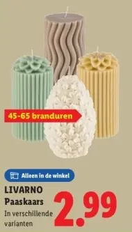 Aanbieding: Paaskaars
