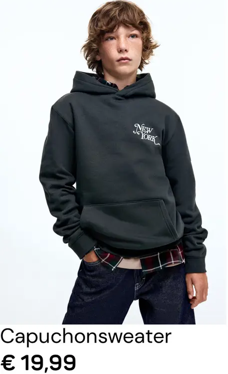 Aanbieding: Capuchonsweater