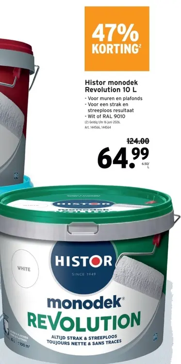 Promotie: monodek Revolution