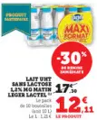 Offre: Lait uht sans lactose 1.2% mg matin leger