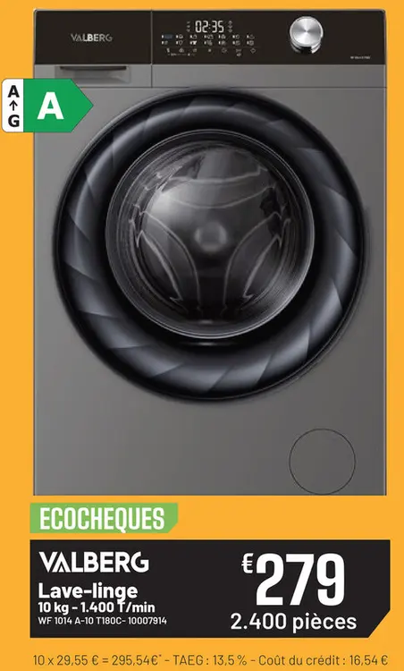 Offre: Lave-linge
