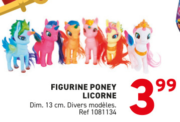 Offre: FIGURINE PONEY LICORNE