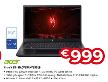 Aanbieding: Nitro V 15 - ITACV15ANV15519