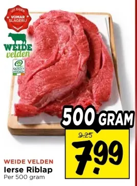 Aanbieding: Ierse Riblap