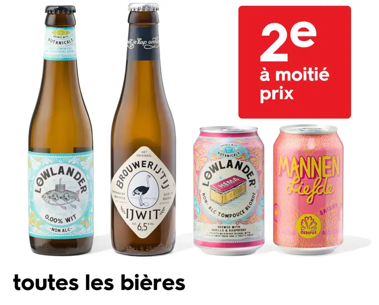 Offre: toutes les bieres
