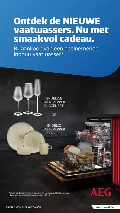 Aanbieding: Vaatwassers