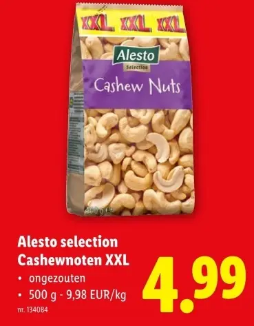 Aanbieding: Cashewnoten XXL