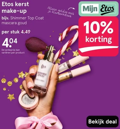 Aanbieding: Kerst make-up