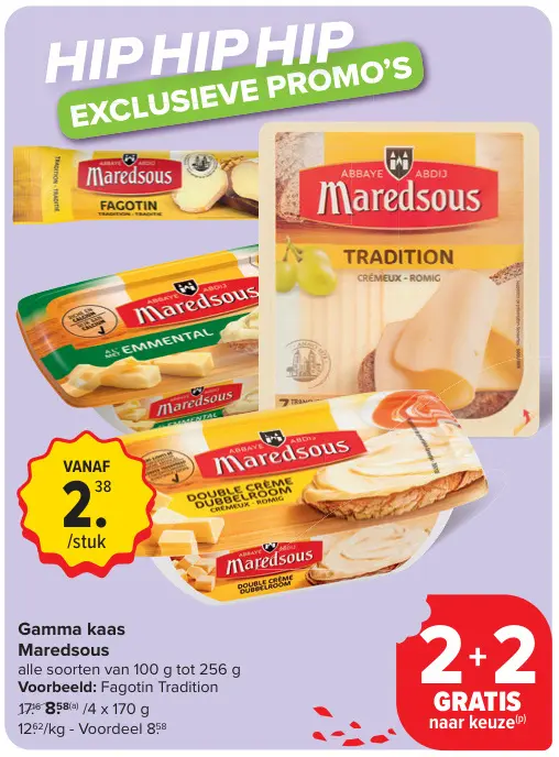 Aanbieding: Gamma kaas