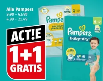 Aanbieding: Alle Pampers