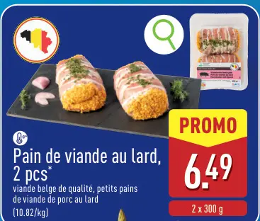 Offre: Pain de viande au lard