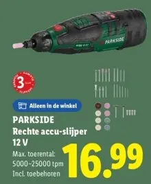 Aanbieding: Rechte accu-slijper