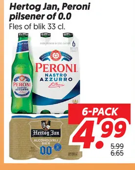 Hertog Jan, Peroni pilsener of 0.0