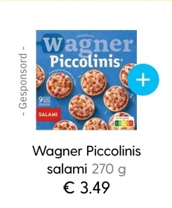 Aanbieding: Wagner Piccolinis salami