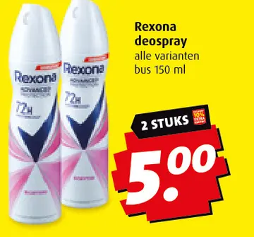 Aanbieding: Rexona deospray
