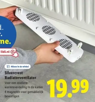 Aanbieding: Radiatorventilator