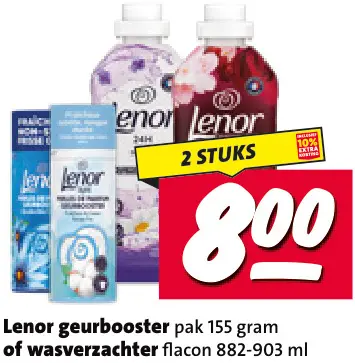 Aanbieding: Geurbooster of wasverzachter