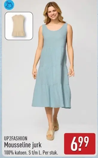 Aanbieding: Mousseline jurk
