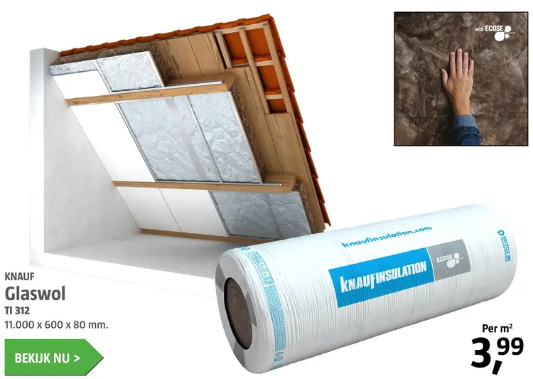 Aanbieding: Glaswol TI 312