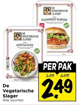 Aanbieding: De Vegetarische Slager