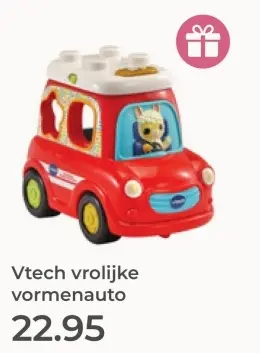 Aanbieding: Vrolijke vormenauto