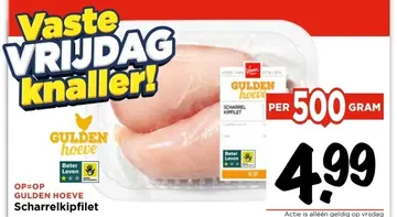 Aanbieding: GULDEN HOEVE Scharrelkipfilet