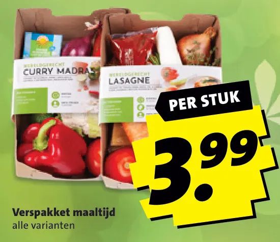 Aanbieding: Verspakket maaltijd