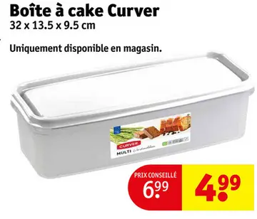 Offre: Boîte à cake