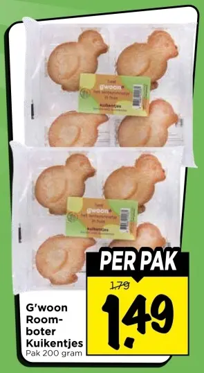 Aanbieding: Roomboter Kuikentjes