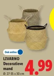 Aanbieding: Decoratieve mand