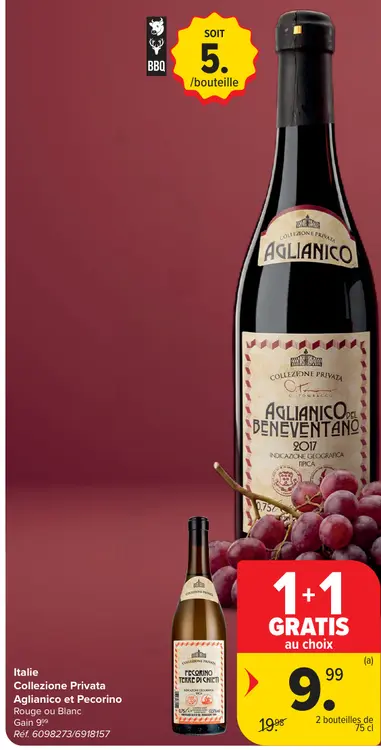 Offre: Nostre Terre Primitivo et Salice Salento