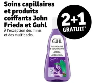 Offre: Soins capillaires et produits coiffants