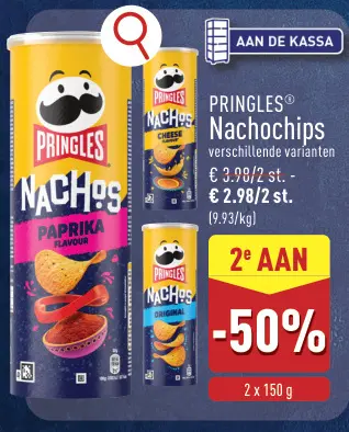 Promotie: PRINGLES® Nachochips