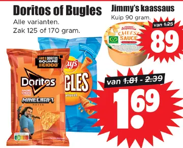 Aanbieding: Doritos of Bugles