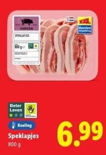 Aanbieding: Speklapjes