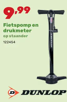 Promotie: Fietspomp en drukmeter
