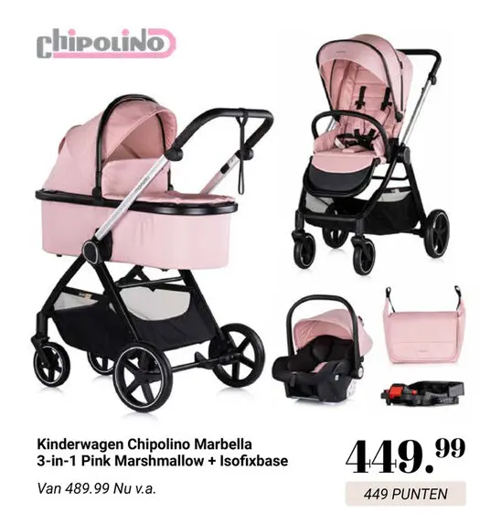 Aanbieding: Kinderwagen Chipolino Marbella